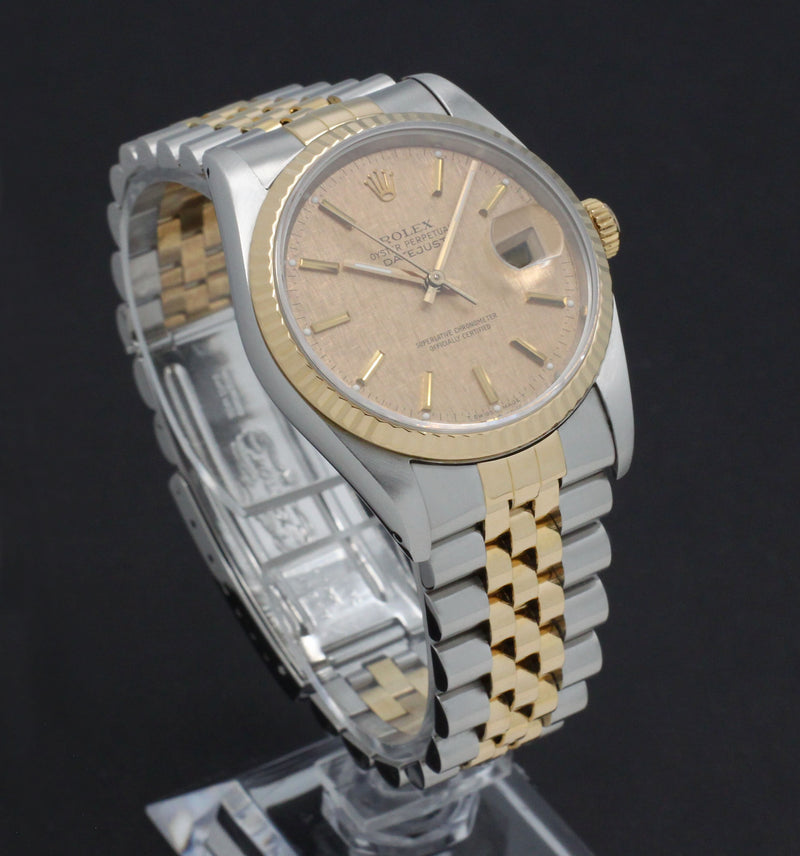 Rolex Datejust 16233 - 1988 - Rolex horloge - Rolex kopen - Rolex heren horloge - Trophies Watches