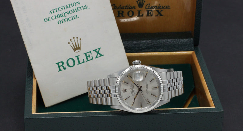 Rolex Datejust 16014 - 1986 - Rolex horloge - Rolex kopen - Rolex heren horloge - Trophies Watches