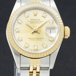 Rolex Lady-Datejust 69173G - 1990 - Rolex horloge - Rolex kopen - Rolex dames horloge - Trophies Watches