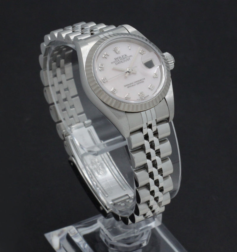 Rolex Oyster Perpetual Lady Datejust 69174 - 1999 - Rolex horloge - Rolex kopen - Rolex dames horloge - Trophies Watches