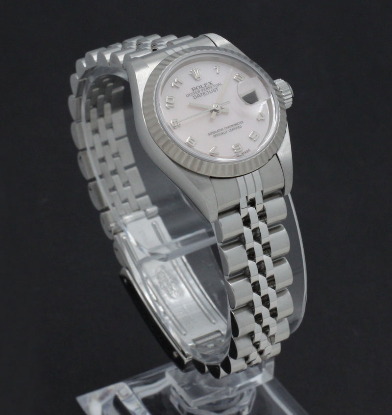 Rolex Oyster Perpetual Lady Datejust 69174 - 1999 - Rolex horloge - Rolex kopen - Rolex dames horloge - Trophies Watches