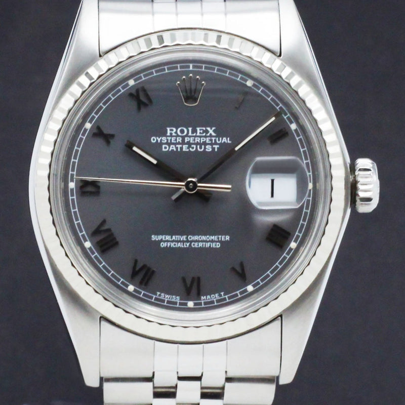 Rolex Datejust 16014 - 1988 - Rolex horloge - Rolex kopen - Rolex heren horloge - Trophies Watches