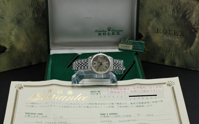 Rolex Oyster Perpetual Lady Datejust 6917 - 1982 - Rolex horloge - Rolex kopen - Rolex dames horloge - Trophies Watches