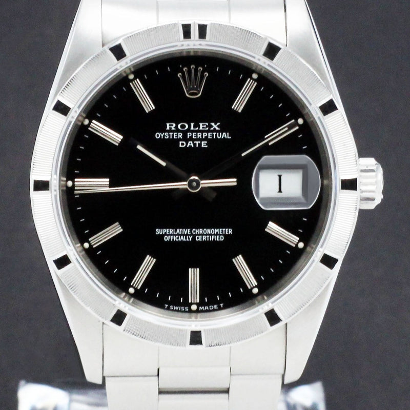 Rolex Oyster Perpetual Date 15210 - 1991 - Rolex horloge - Rolex kopen - Rolex heren horloge - Trophies Watches