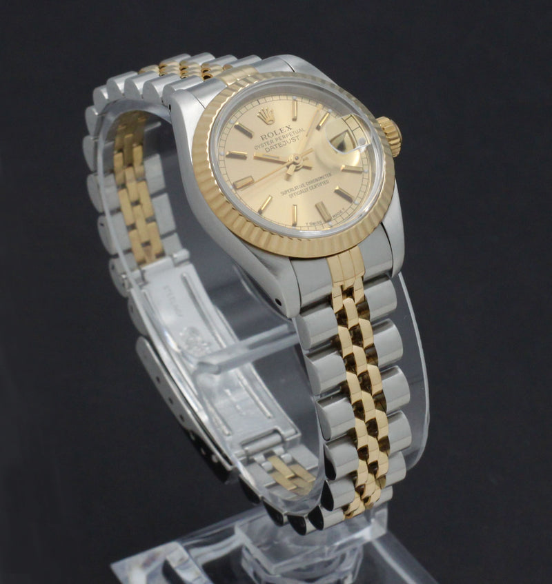 Rolex Lady-Datejust 69173 - 1994 - Rolex horloge - Rolex kopen - Rolex dames horloge - Trophies Watches