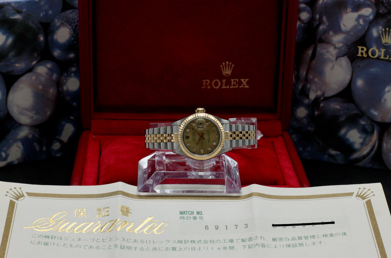 Rolex Lady-Datejust 69173G - 1989 - Rolex horloge - Rolex kopen - Rolex dames horloge - Trophies Watches