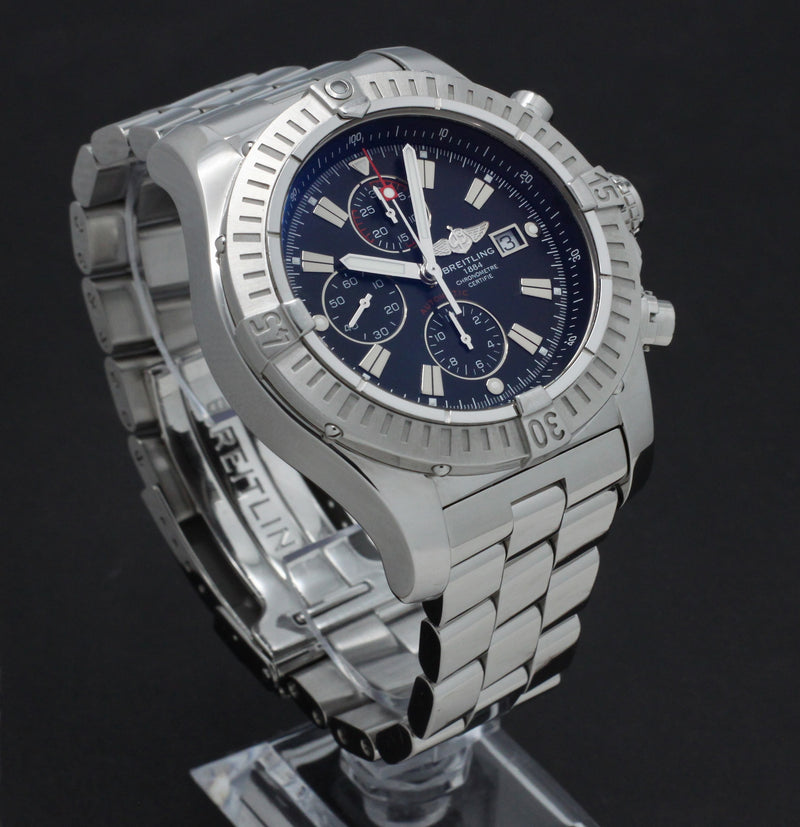 Breitling Super Avenger A13370- 2012 - Breitling horloge - Breitling kopen - Breitling heren horloge - Trophies Watches