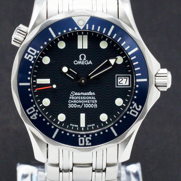 Omega Seamaster Diver 300 M 2551.80.00- 2002 - Omega horloge - Omega kopen - Omega heren horloge - Trophies Watches