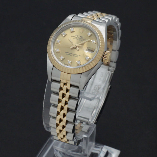 Rolex Lady-Datejust 69173G - 1994 - Rolex horloge - Rolex kopen - Rolex dames horloge - Trophies Watches