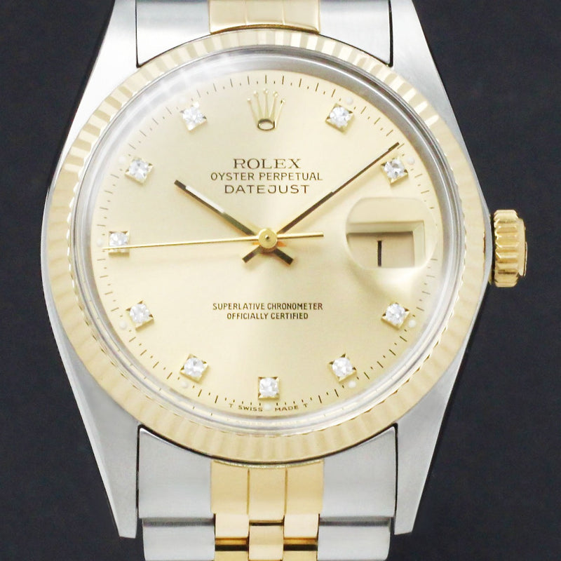 Rolex Datejust 16013G - 1987 - Rolex horloge - Rolex kopen - Rolex heren horloge - Trophies Watches