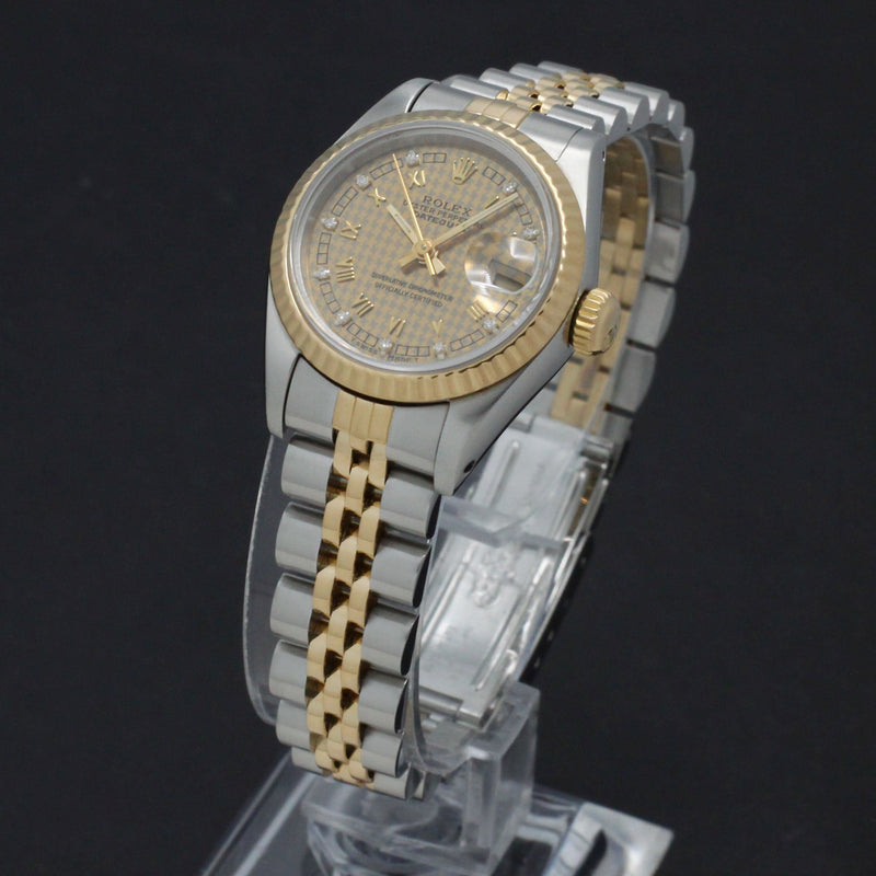 Rolex Lady-Datejust 69173G - 1989 - Rolex horloge - Rolex kopen - Rolex dames horloge - Trophies Watches