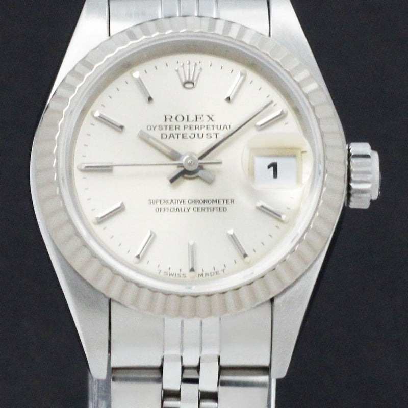 Rolex Oyster Perpetual Lady Datejust 69174 - 1996 - Rolex horloge - Rolex kopen - Rolex dames horloge - Trophies Watches