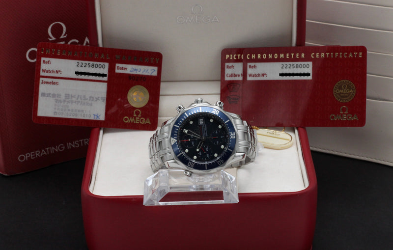 Omega Seamaster Diver 300 M 2225.80.00 - 2008 - Omega horloge - Omega kopen - Omega heren horloge - Trophies Watches