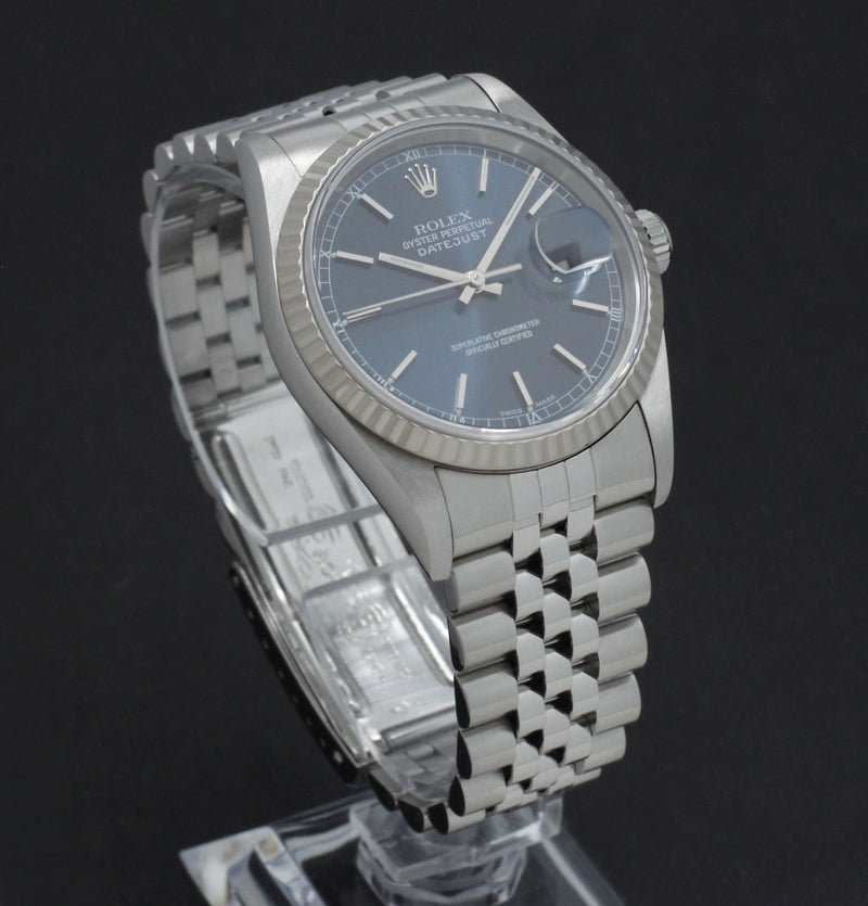 Rolex Datejust 16234 - 2000 - Rolex horloge - Rolex kopen - Rolex heren horloge - Trophies Watches