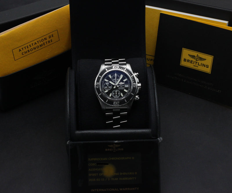 Breitling Superocean Chronograph II A13341 - 2015 - Breitling horloge - Breitling kopen - Breitling heren horloge - Trophies Watches