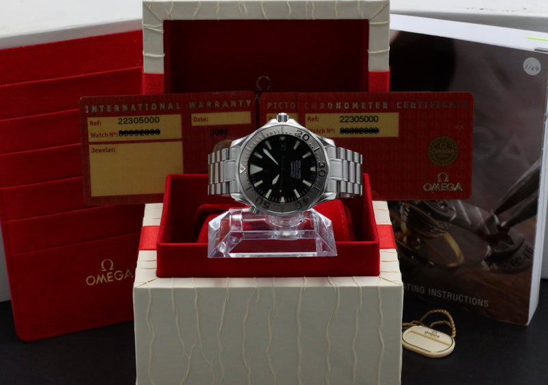 Omega Seamaster Diver 300 M 2230.50.00 - 2006 - Omega horloge - Omega kopen - Omega heren horloge - Trophies Watches