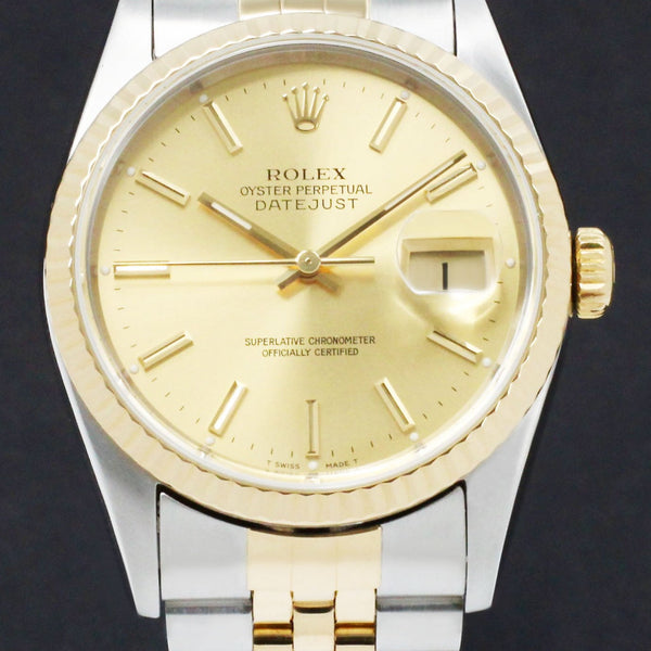 Rolex Datejust 16233 - 1994 - Rolex horloge - Rolex kopen - Rolex heren horloge - Trophies Watches