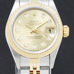 Rolex Lady-Datejust 69173G - 1996 - Rolex horloge - Rolex kopen - Rolex dames horloge - Trophies Watches