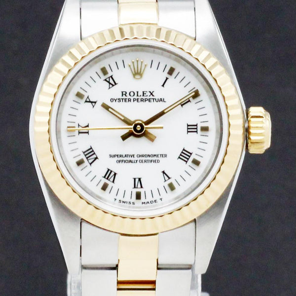 Rolex Oyster Perpetual 67193 - 1995 - Rolex horloge - Rolex kopen - Rolex dames horloge - Trophies Watches