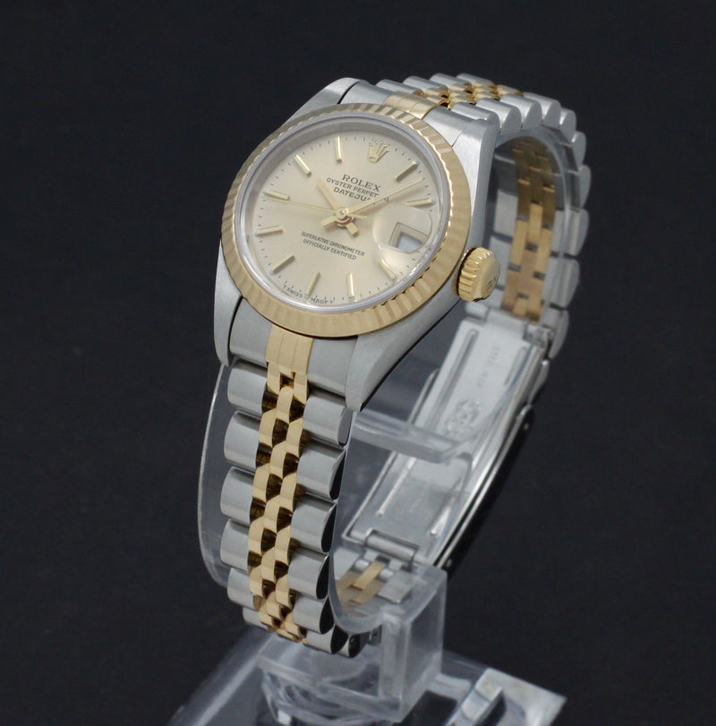 Rolex Lady-Datejust 69173 - 1996 - Rolex horloge - Rolex kopen - Rolex dames horloge - Trophies Watches