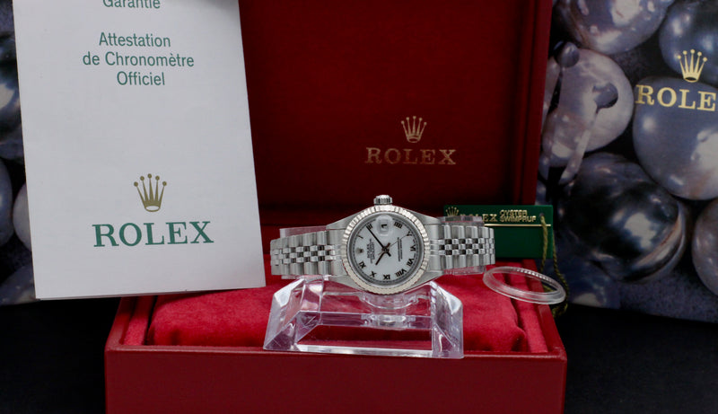 Rolex Oyster Perpetual Lady Datejust 79174 - 2004 - Rolex horloge - Rolex kopen - Rolex dames horloge - Trophies Watches