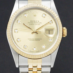 Rolex Datejust 16233G - 1995 - Rolex horloge - Rolex kopen - Rolex heren horloge - Trophies Watches