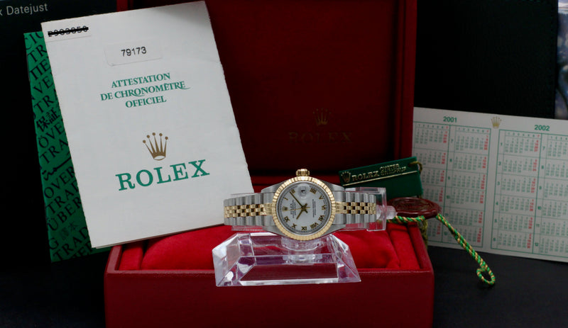 Rolex Lady-Datejust 79173 - 2001 - Rolex horloge - Rolex kopen - Rolex dames horloge - Trophies Watches