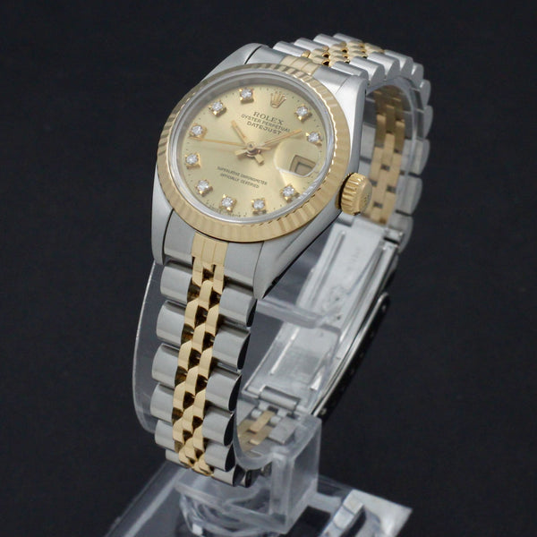 Rolex Lady-Datejust 69173G - 1992 - Rolex horloge - Rolex kopen - Rolex dames horloge - Trophies Watches