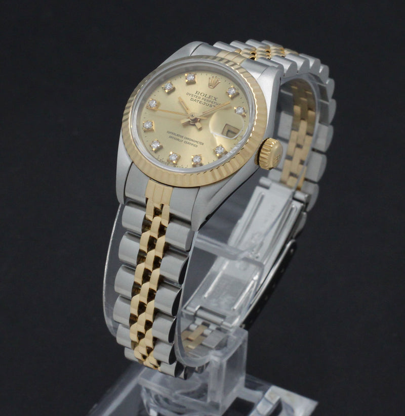 Rolex Lady-Datejust 69173G - 1992 - Rolex horloge - Rolex kopen - Rolex dames horloge - Trophies Watches