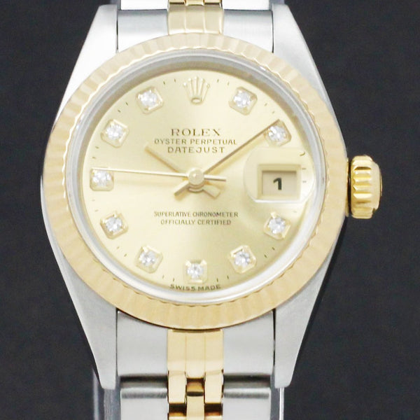 Rolex Lady-Datejust 79173G - 2000 - Rolex horloge - Rolex kopen - Rolex dames horloge - Trophies Watches