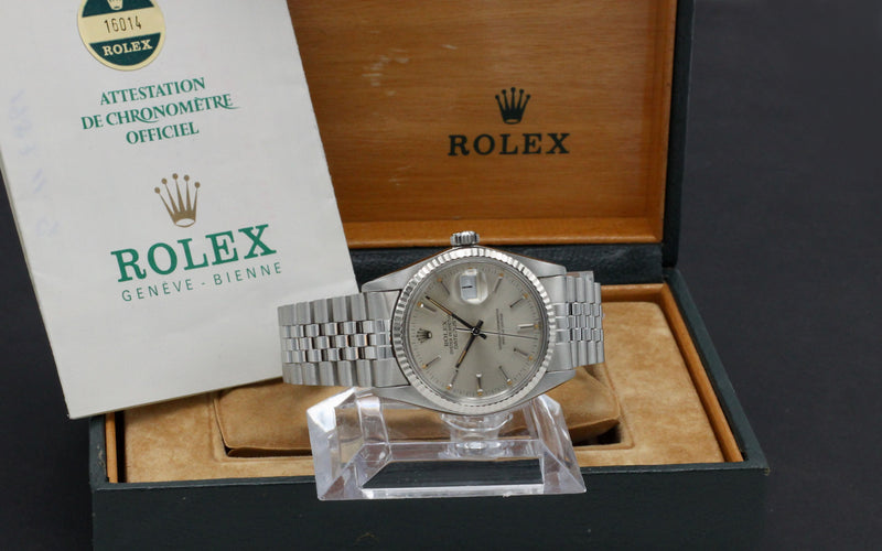 Rolex Datejust 16014 - 1983 - Rolex horloge - Rolex kopen - Rolex heren horloge - Trophies Watches