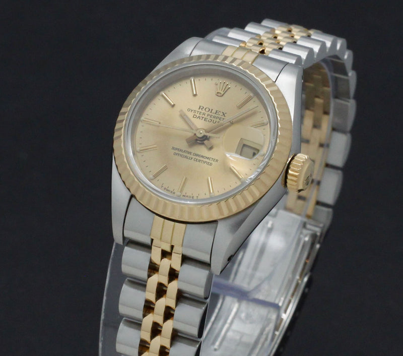 Rolex Lady-Datejust 69173 - 1987 - Rolex horloge - Rolex kopen - Rolex dames horloge - Trophies Watches