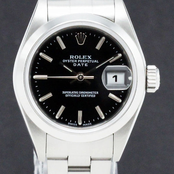 Rolex Oyster Perpetual Lady Date 79160 - 2000 - Rolex horloge - Rolex kopen - Rolex dames horloge - Trophies Watches