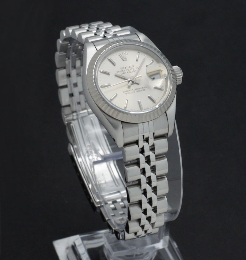 Rolex Oyster Perpetual Lady Datejust 69174 - 1993 - Rolex horloge - Rolex kopen - Rolex dames horloge - Trophies Watches