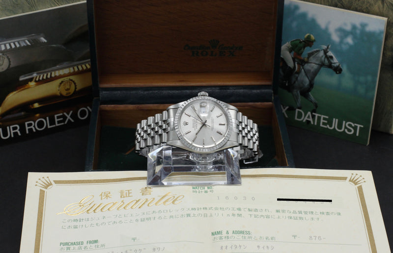 Rolex Datejust 16030 - 1988 - Rolex horloge - Rolex kopen - Rolex heren horloge - Trophies Watches