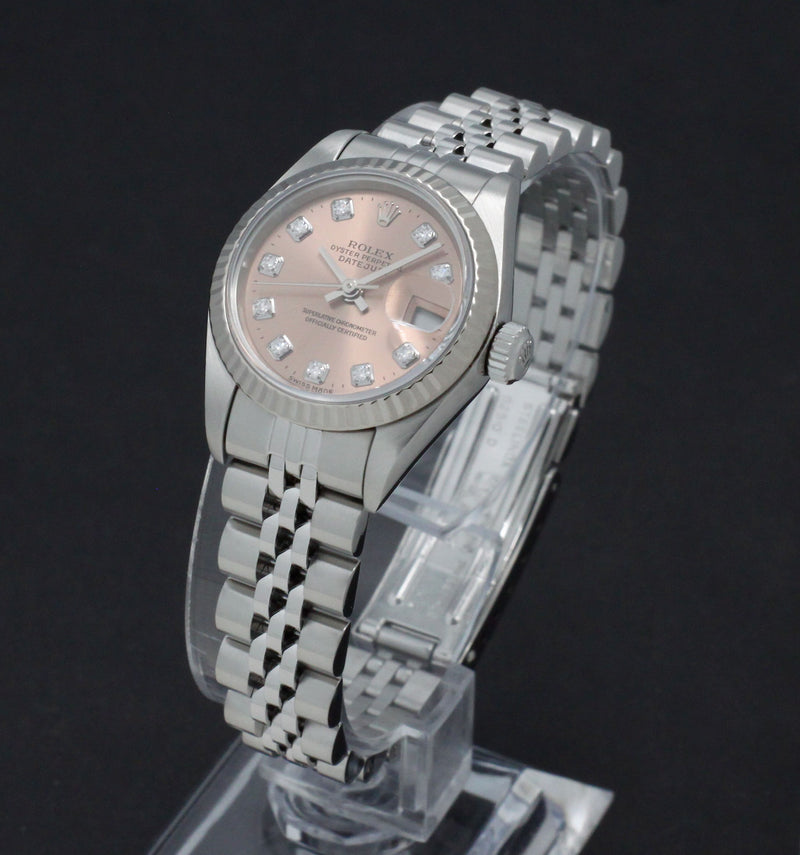 Rolex Oyster Perpetual Lady Datejust 79174G - 1999 - Rolex horloge - Rolex kopen - Rolex dames horloge - Trophies Watche