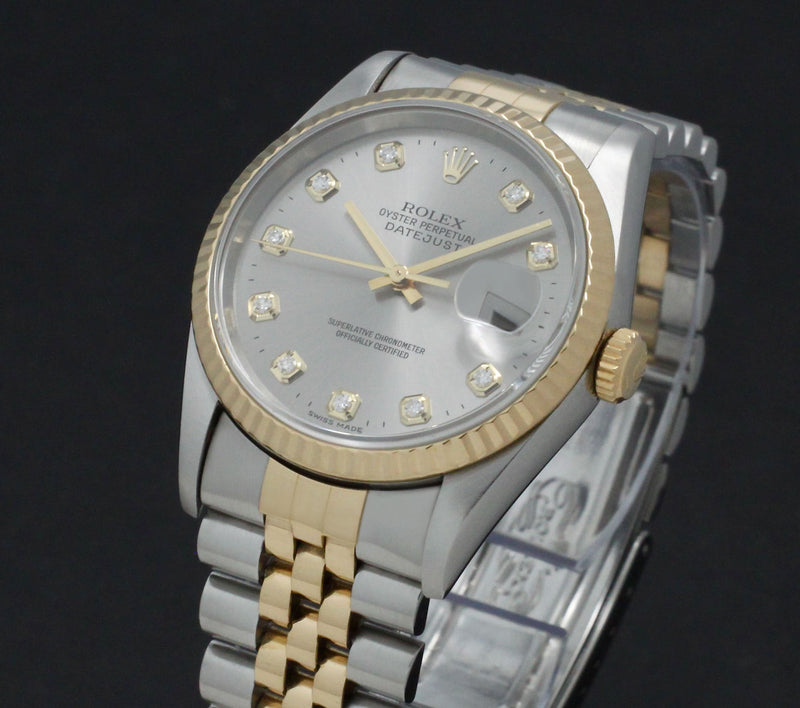 Rolex Datejust 16233G - 1995 - Rolex horloge - Rolex kopen - Rolex heren horloge - Trophies Watches