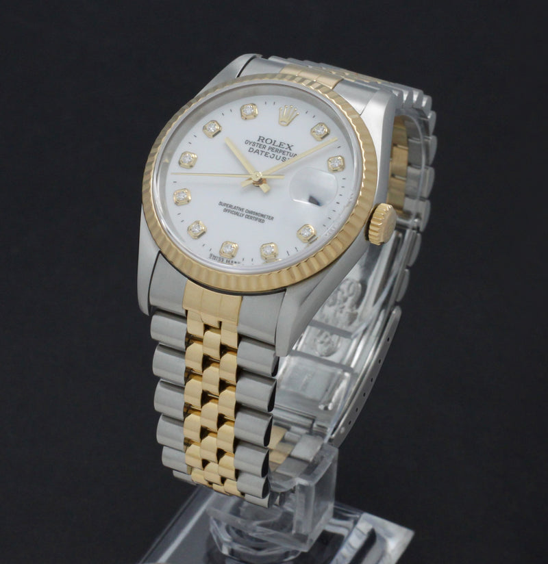 Rolex Datejust 16233G - 1999 - Rolex horloge - Rolex kopen - Rolex heren horloge - Trophies Watches