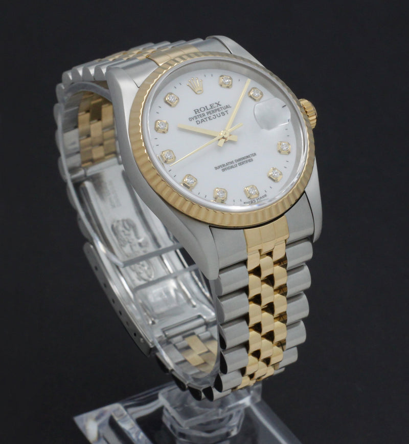 Rolex Datejust 16233G - 1999 - Rolex horloge - Rolex kopen - Rolex heren horloge - Trophies Watches