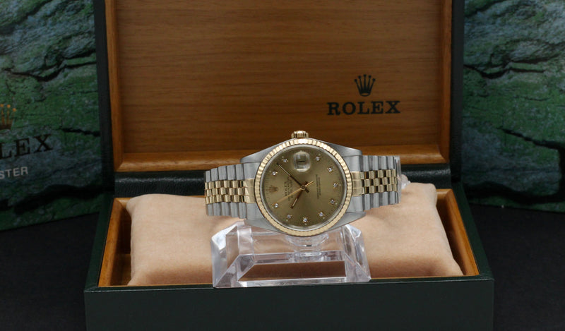 Rolex Datejust 16233G - 1988 - Rolex horloge - Rolex kopen - Rolex heren horloge - Trophies Watches