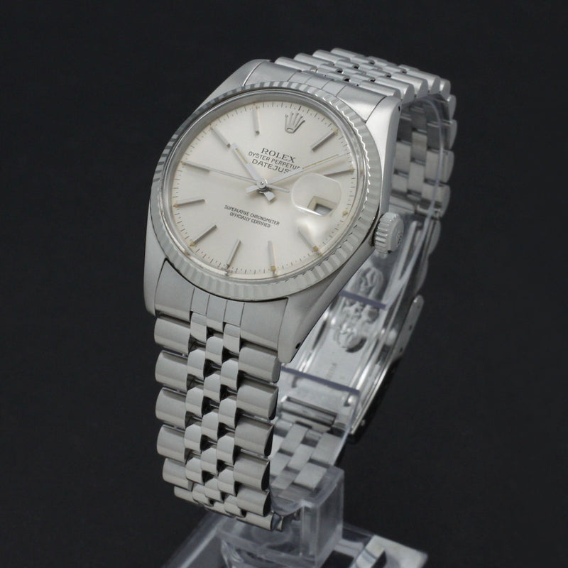 Rolex Datejust 16014 - 1983 - Rolex horloge - Rolex kopen - Rolex heren horloge - Trophies Watches