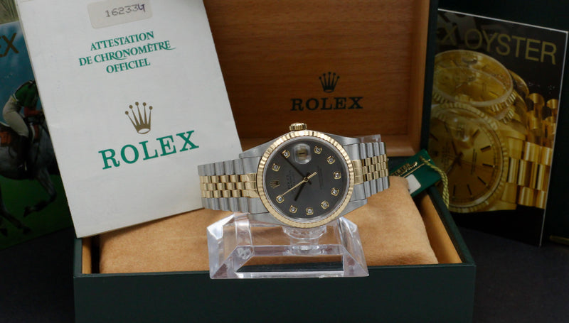 Rolex Datejust 16233G - 1993 - Rolex horloge - Rolex kopen - Rolex heren horloge - Trophies Watches