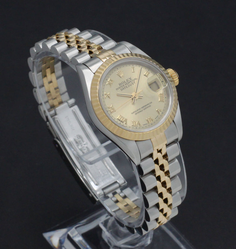 Rolex Lady-Datejust 69173 - 1999 - Rolex horloge - Rolex kopen - Rolex dames horloge - Trophies Watches