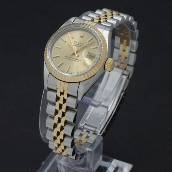 Rolex Lady-Datejust 69173 - 1993 - Rolex horloge - Rolex kopen - Rolex dames horloge - Trophies Watches