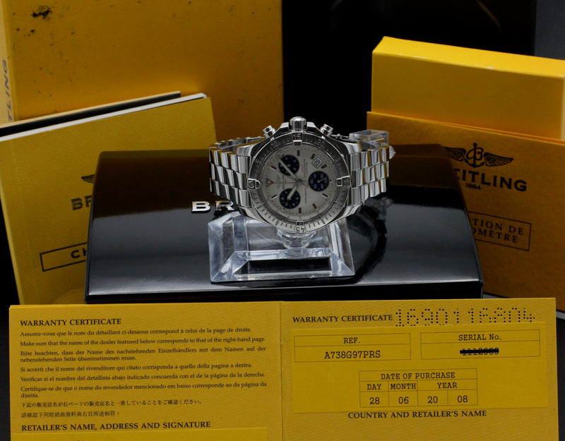 Breitling Colt Chronograph A73380 - 2008 - Breitling horloge - Breitling kopen - Breitling heren horloge - Trophies Watches