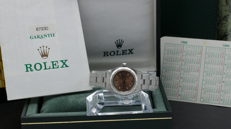 Rolex Oyster Perpetual 67230 - 1998 - Rolex horloge - Rolex kopen - Rolex dames horloge - Trophies Watches