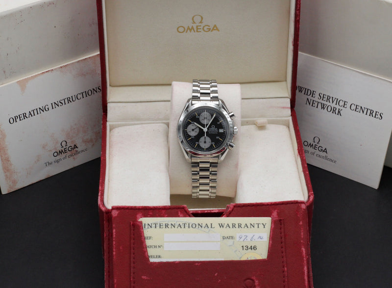 Omega Speedmaster 3511.50.00 - 1997 - Omega horloge - Omega kopen - Omega heren horloges - Trophies Watches