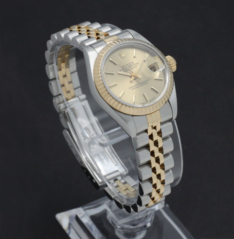 Rolex Lady-Datejust 69173 - 1997 - Rolex horloge - Rolex kopen - Rolex dames horloge - Trophies Watches