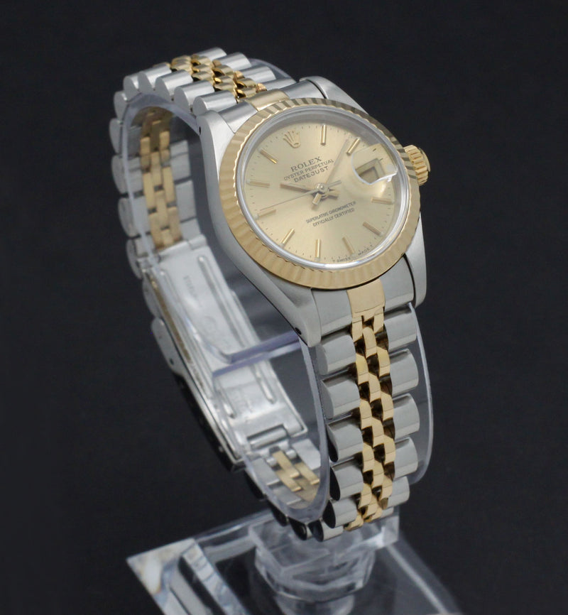 Rolex Lady-Datejust 69173 - 1988 - Rolex horloge - Rolex kopen - Rolex dames horloge - Trophies Watches