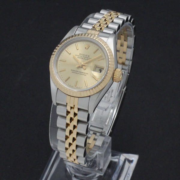 Rolex Lady-Datejust 69173 - 1991 - Rolex horloge - Rolex kopen - Rolex dames horloge - Trophies Watches